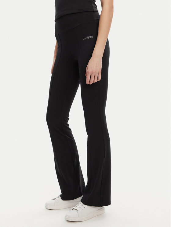 Guess Guess Спортивні штани V5RB15 KCD02 Чорний Regular Fit