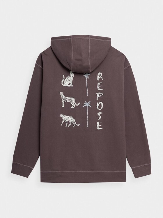 Outhorn Outhorn Світшот OTHSS23TSWSM329 Фіолетовий Regular Fit