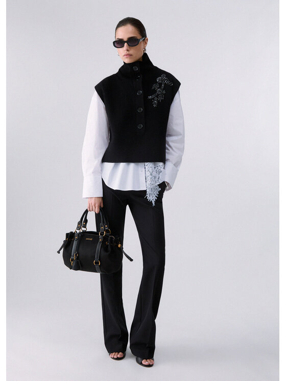 Liu Jo Liu Jo Maglione WF6464MS00922222 Nero Regular Fit