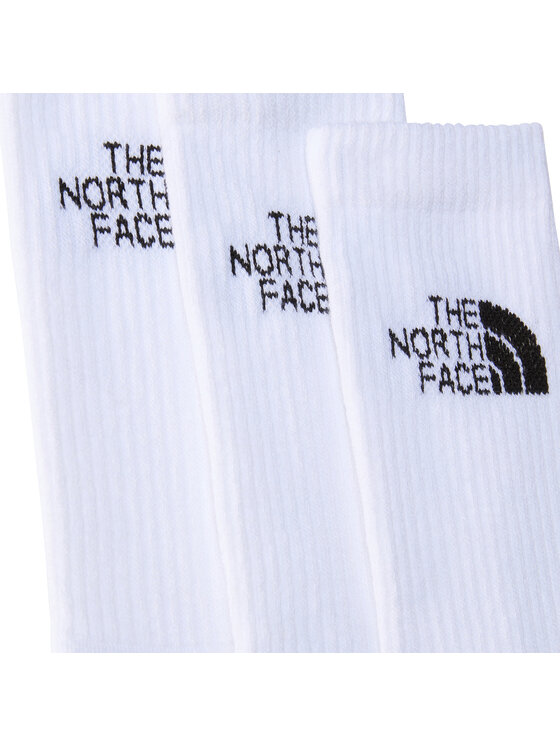 The North Face The North Face Комплект 3 чифта дълги чорапи мъжки NF0A882HFN41 Бял