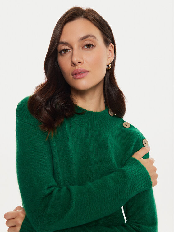 Tatuum Tatuum Vestito di maglia Anica T2320.204B Verde Relaxed Fit