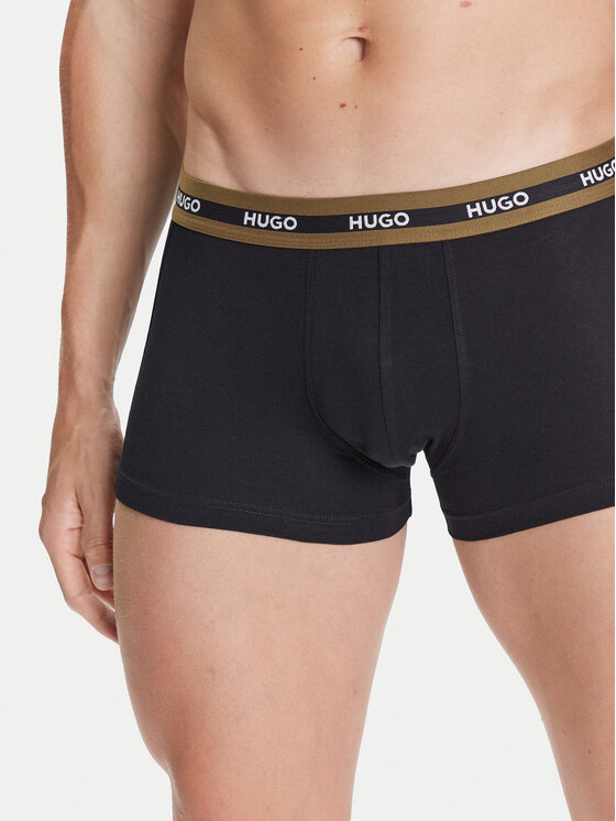 HUGO HUGO Набір з 3 пар боксерів 50492375 Чорний