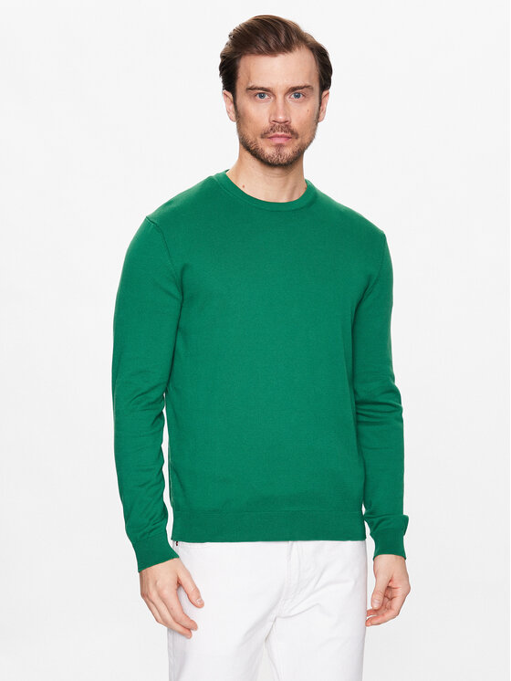United Colors Of Benetton Sweat Femme Crop Jacquard – Manches Longues – 100% Coton – 1094e1066