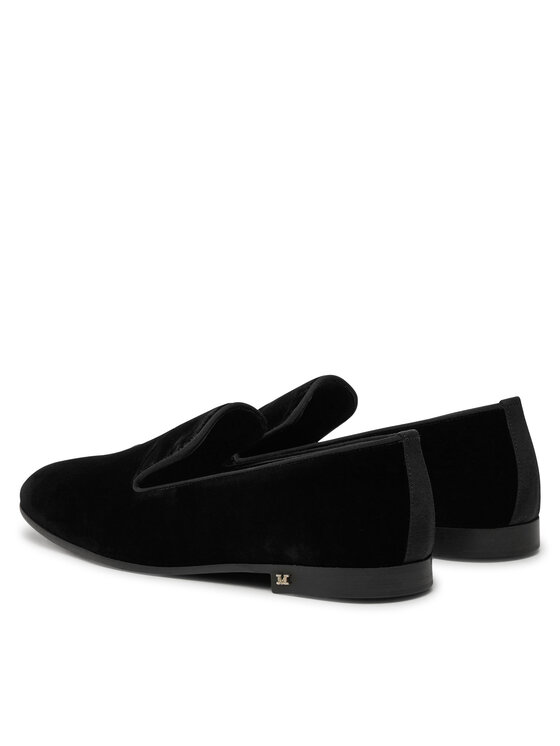 Max Mara Max Mara Lords VELVETSLIPPER 2424526272600 Negru