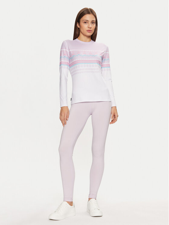 Surfanic Surfanic Bielizna termoaktywna górna SWU2601 Różowy Slim Fit