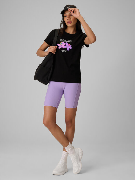 4F 4F Szorty sportowe TROPIC ORCHID Fioletowy jasny Slim Fit