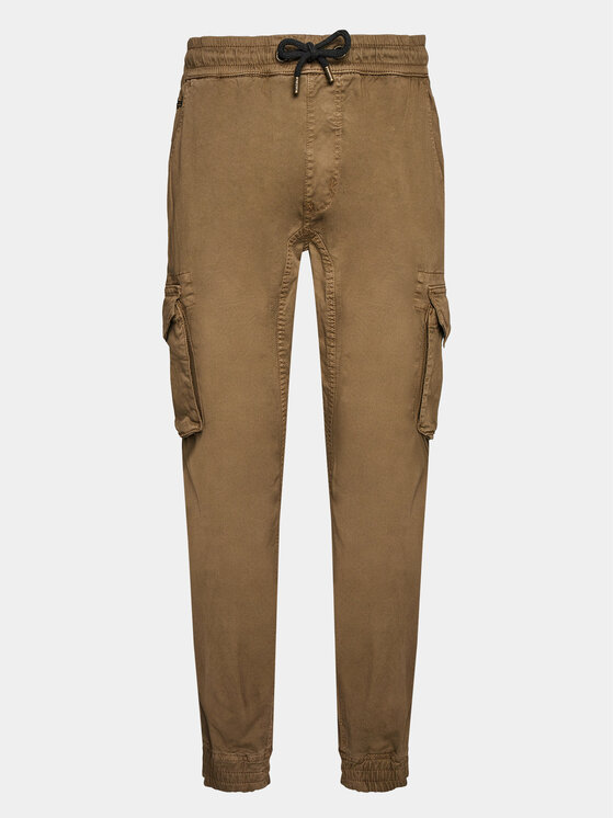 Alpha Industries Alpha Industries Джогъри Twill 116202 Бежов Regular Fit