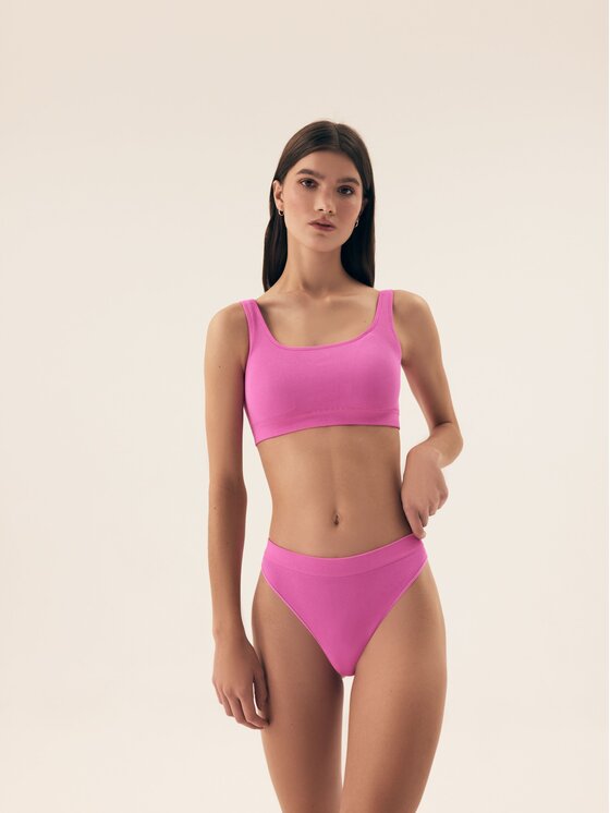 Stringi, rozmiar S, Różowe, 42501