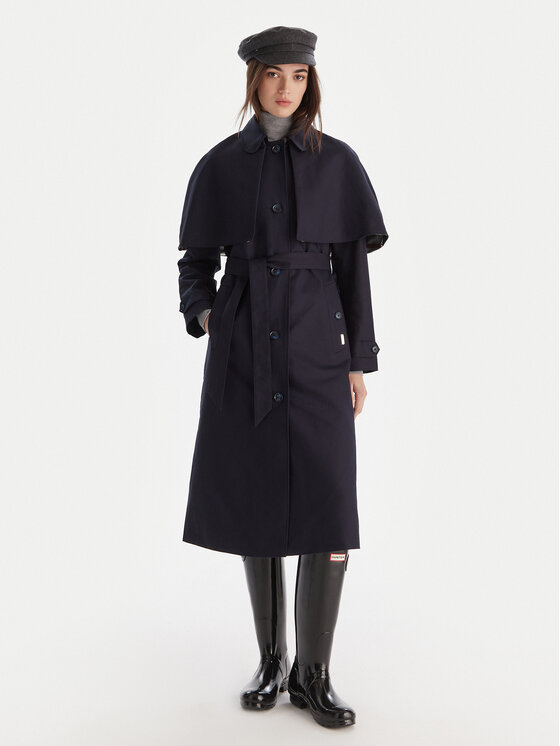 Hunter Hunter Καπαρτίνα Keltie HARW0014251 Σκούρο μπλε Regular Fit