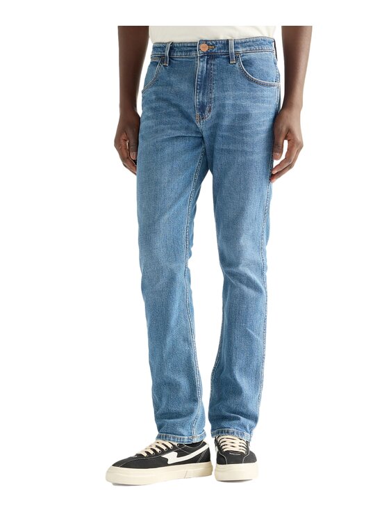 Wrangler Wrangler Jeansy 112386845 Niebieski Regular Fit