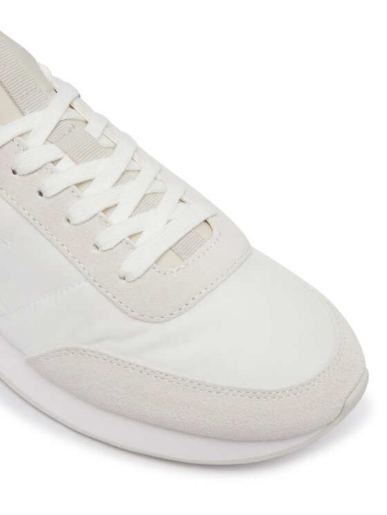 Calvin Klein Calvin Klein Sportcipők Retro Runner Sock Laceup Mix YM0YM01414 Fehér