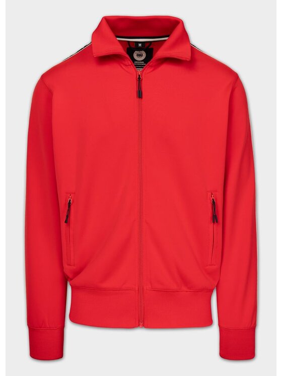 PITBULL PITBULL Bluza POWERS Czerwony Regular Fit