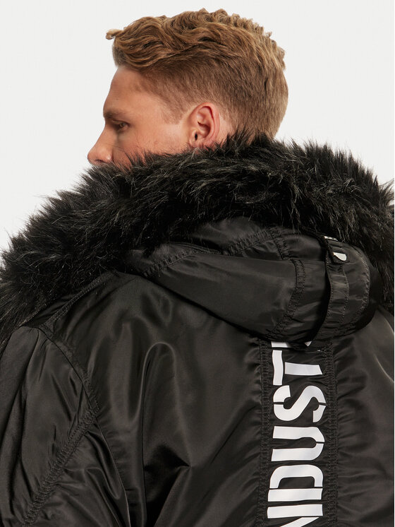 Alpha Industries Alpha Industries Зимно яке 113145 Черен Regular Fit