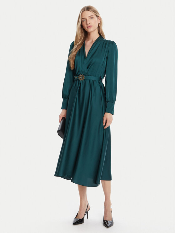Rinascimento Rinascimento Coctailkleid CFC0125426003 Grün Regular Fit