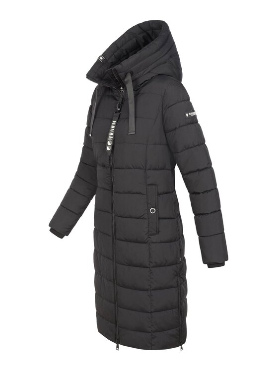 Navahoo Navahoo Kurtka zimowa Mondmaedchen Czarny Regular Fit