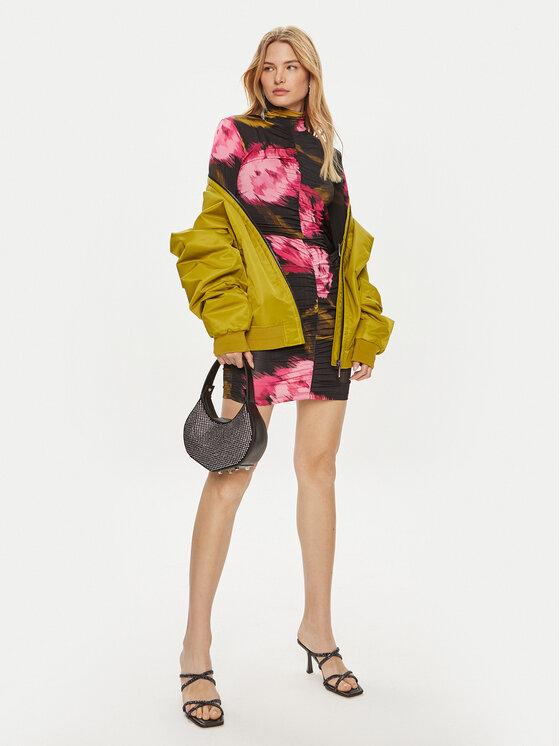 Gestuz Gestuz Koktejlové šaty 10908299 Růžová Slim Fit