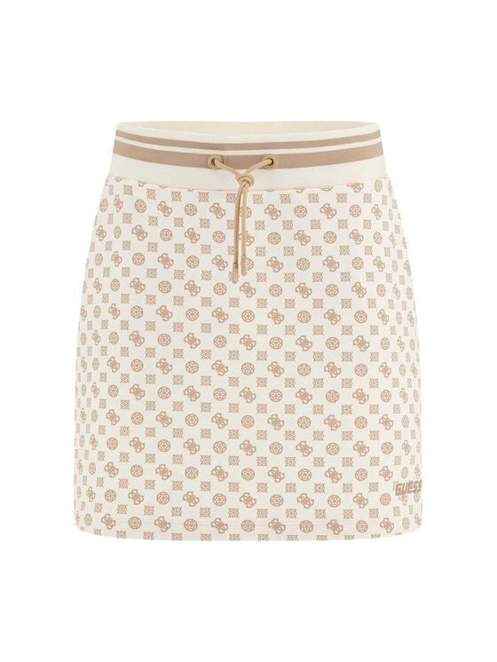 Guess Guess Spódnica 176831 Beżowy Classic Fit