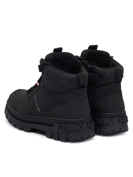 Tommy Hilfiger Tommy Hilfiger Gležnjače T3X5-34129-1696999 S Crna