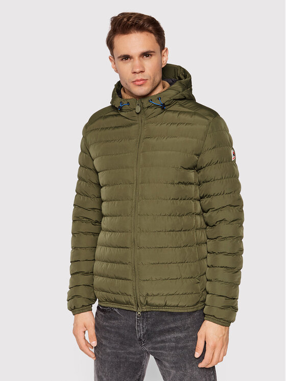Invicta Пухено яке 4431806/U Зелен Regular Fit
