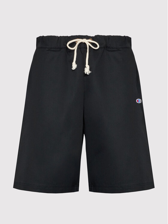 Champion Champion Szorty materiałowe Classic 1982 217239 Czarny Custom Fit