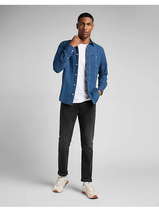 Lee Lee Camicia LEESURE SHIRT Blu Regular Fit