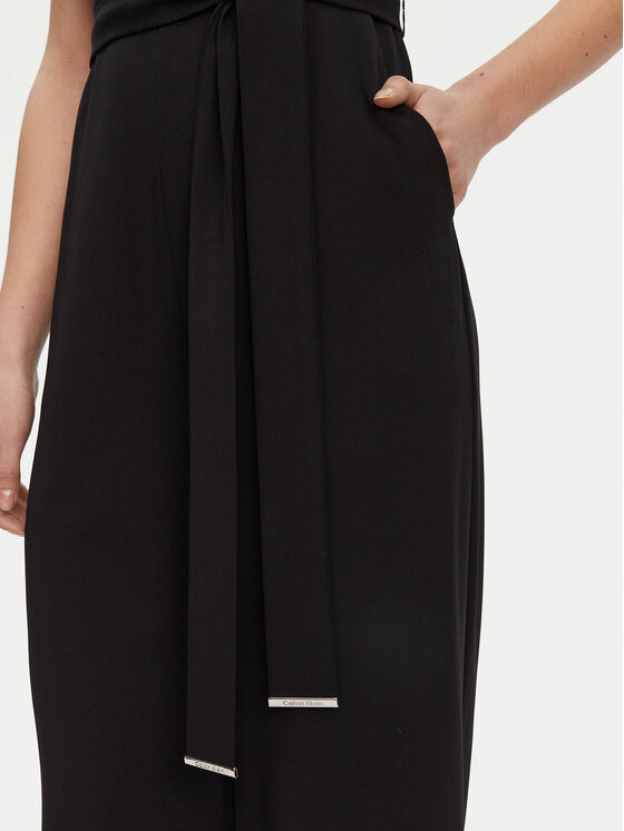 Calvin Klein Calvin Klein Salopetă K20K208431 Negru Regular Fit