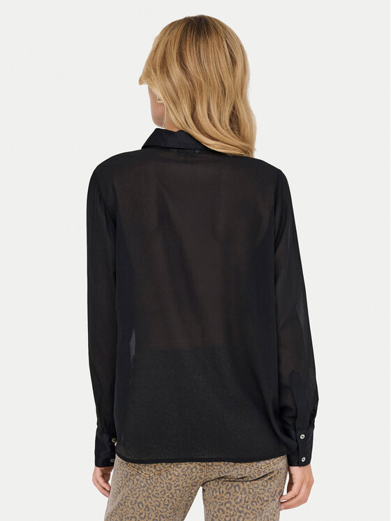 ONLY ONLY Marškiniai Star 15360299 Juoda Regular Fit
