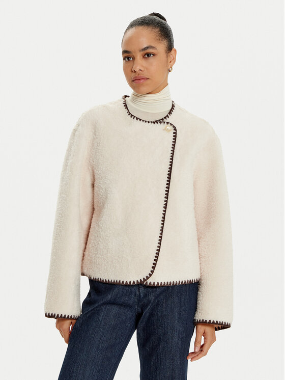 OUI OUI Prijelazna jakna 88997 Bež Oversize