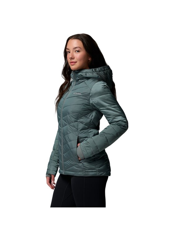 Columbia Columbia Kurtka puchowa 208904 Zielony Regular Fit