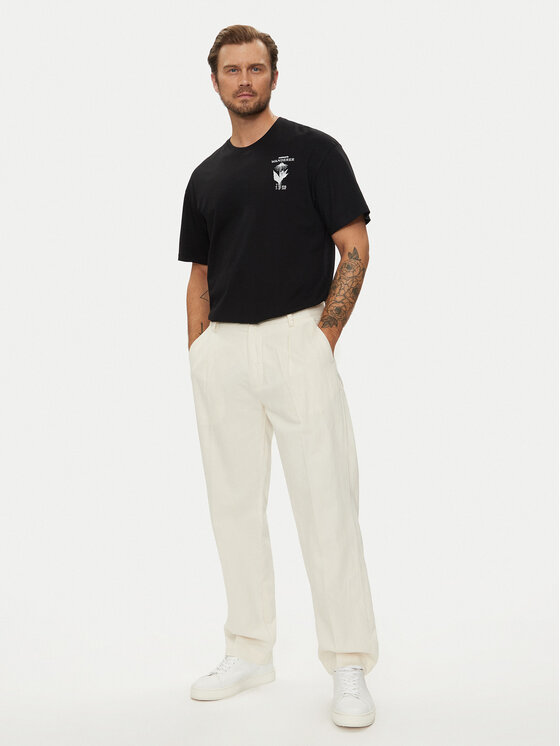 Jack&Jones Jack&Jones Majica Bradley 12264415 Črna Relaxed Fit