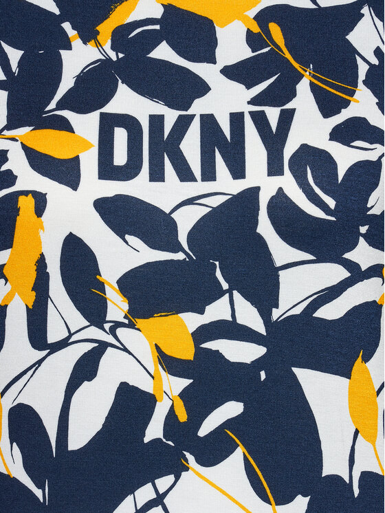 DKNY DKNY Pizsama YI70014 Sötétkék Regular Fit