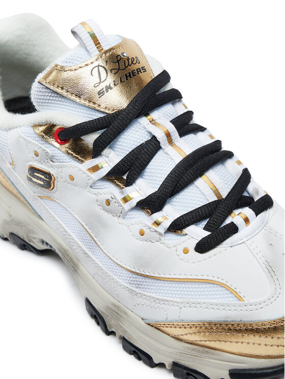 Skechers Skechers Снікерcи D'Lites 150245 Білий
