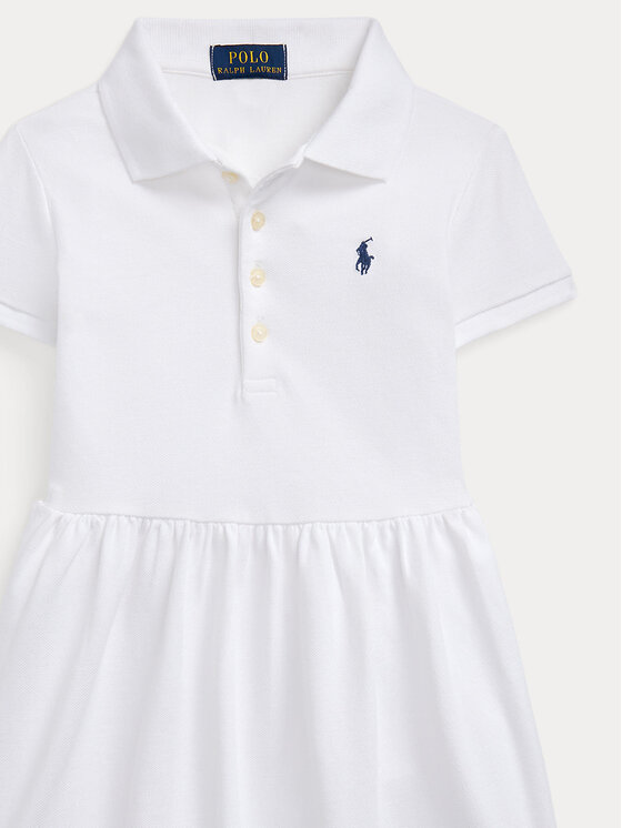 Polo Ralph Lauren Polo Ralph Lauren Φόρεμα καθημερινό 312934961001 Λευκό Regular Fit