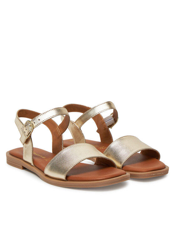 Tamaris Tamaris Sandály 1-28160-42 Zlatá