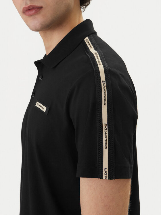 EA7 Emporio Armani EA7 Emporio Armani Polo marškinėliai 7M001477 AF10375 UC001 Juoda Regular Fit