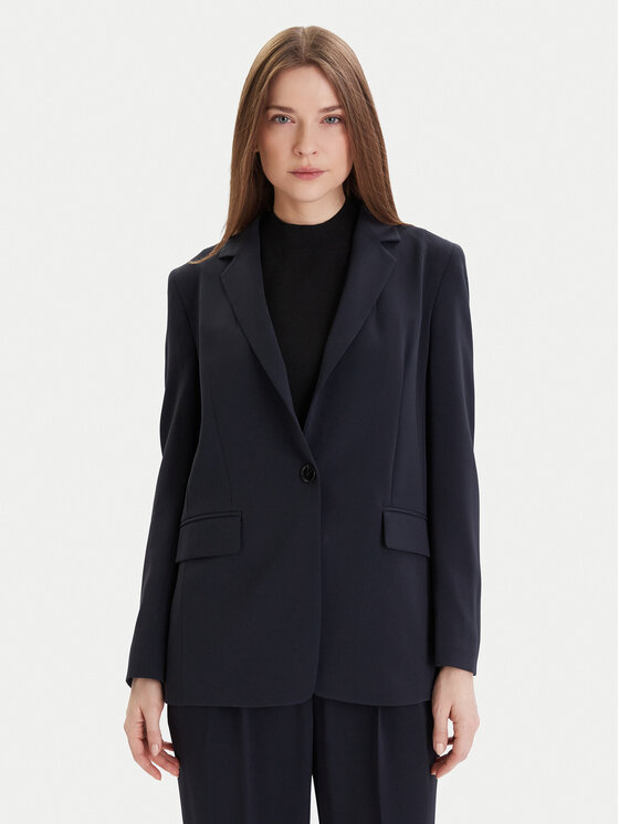 BOSS Boss Сако Jocaluah 50490053 Тъмносин Regular Fit