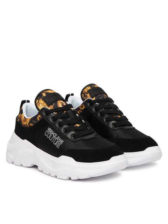 Versace Jeans Couture Versace Jeans Couture Sneakersy 80YA3SC1 Czarny