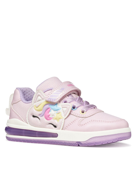 Geox Geox Сникърси J Sketlite Girl J65NWB 0EWBC C8842 D Розов