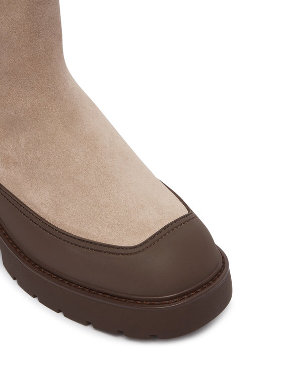 Calvin Klein Calvin Klein Боти тип челси HW0HW03203 Бежов
