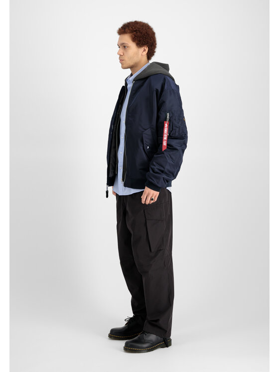 Alpha Industries Alpha Industries Kurtka bomber MA-1 CS Bomber Jacket Granatowy Loose Fit