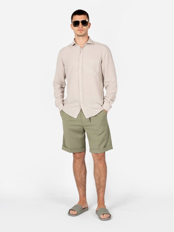 Xagon Xagon Pantaloncini P24032ZUK308 Cachi Regular Fit