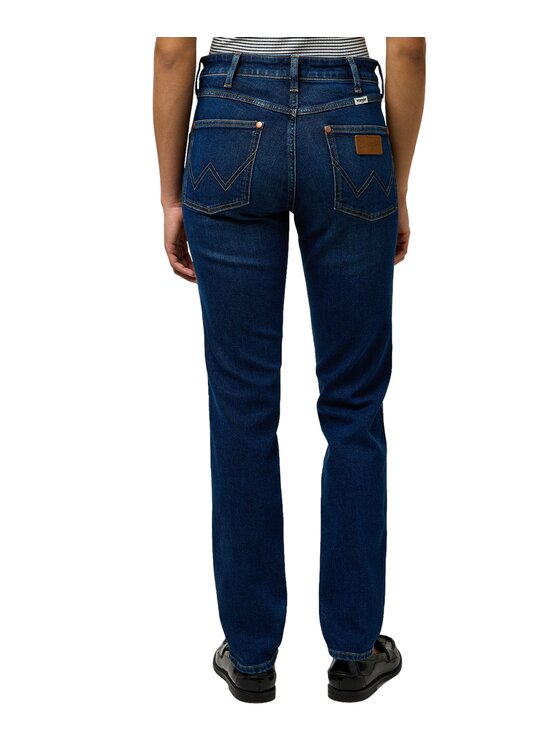 Wrangler Wrangler Jeansy 112372998 Granatowy Slim Fit