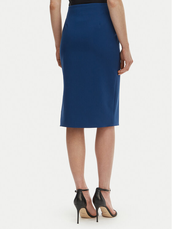 Rinascimento Rinascimento Gonna a matita CFC0127985003 Blu Slim Fit