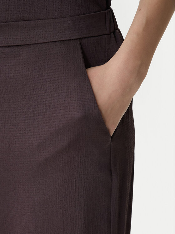 Marella Marella Spodnie materiałowe Emme by Marella Robinia2 2615131281 Brązowy Straight Fit