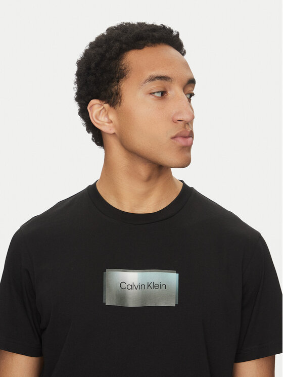 Calvin Klein Calvin Klein T-shirt K10K114174 Crna Regular Fit