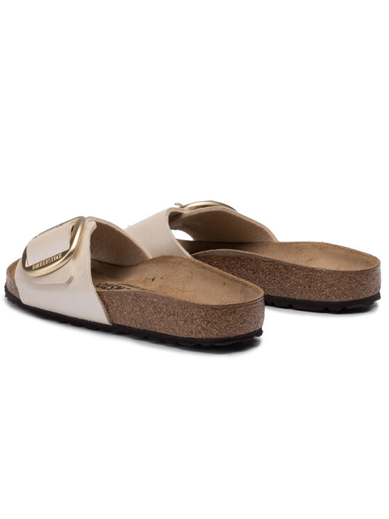 Birkenstock Birkenstock Klapki Madrid Big Buckle 1015279 Beżowy