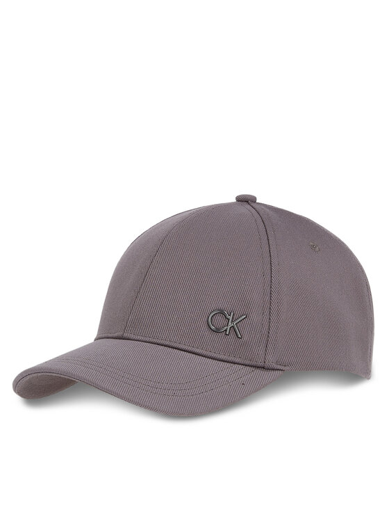 Calvin Klein Calvin Klein Шапка с козирка Bombed Metal K50K512349 Сив