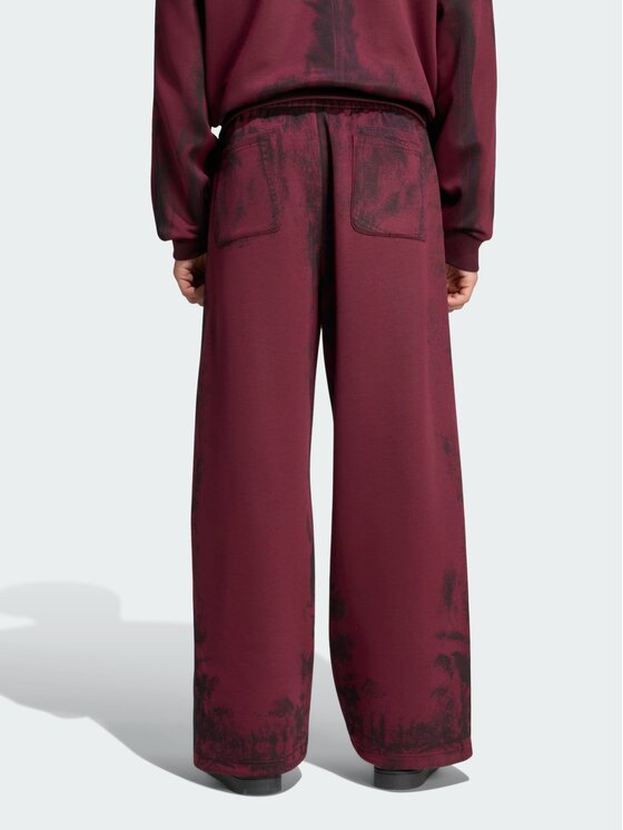 adidas adidas Spodnie dresowe 171089 Bordowy Loose Fit
