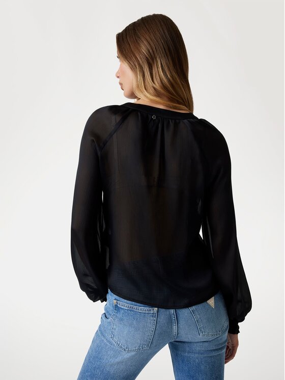 Guess Guess Top 176617 Czarny Classic Fit