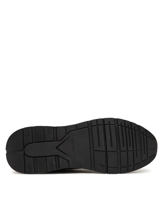 Calvin Klein Calvin Klein Sneakers City Runner Laceup Lth Mix HM0HM02309 Schwarz